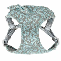 jmt mesh reversible and breathable adjustable dog harness w designer bowtie