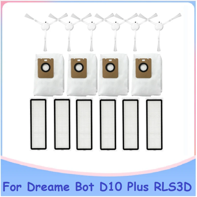 

Сменные детали для робота-пылесоса Xiaomi Dreame Bot D10 Plus RLS3D, 16 шт.