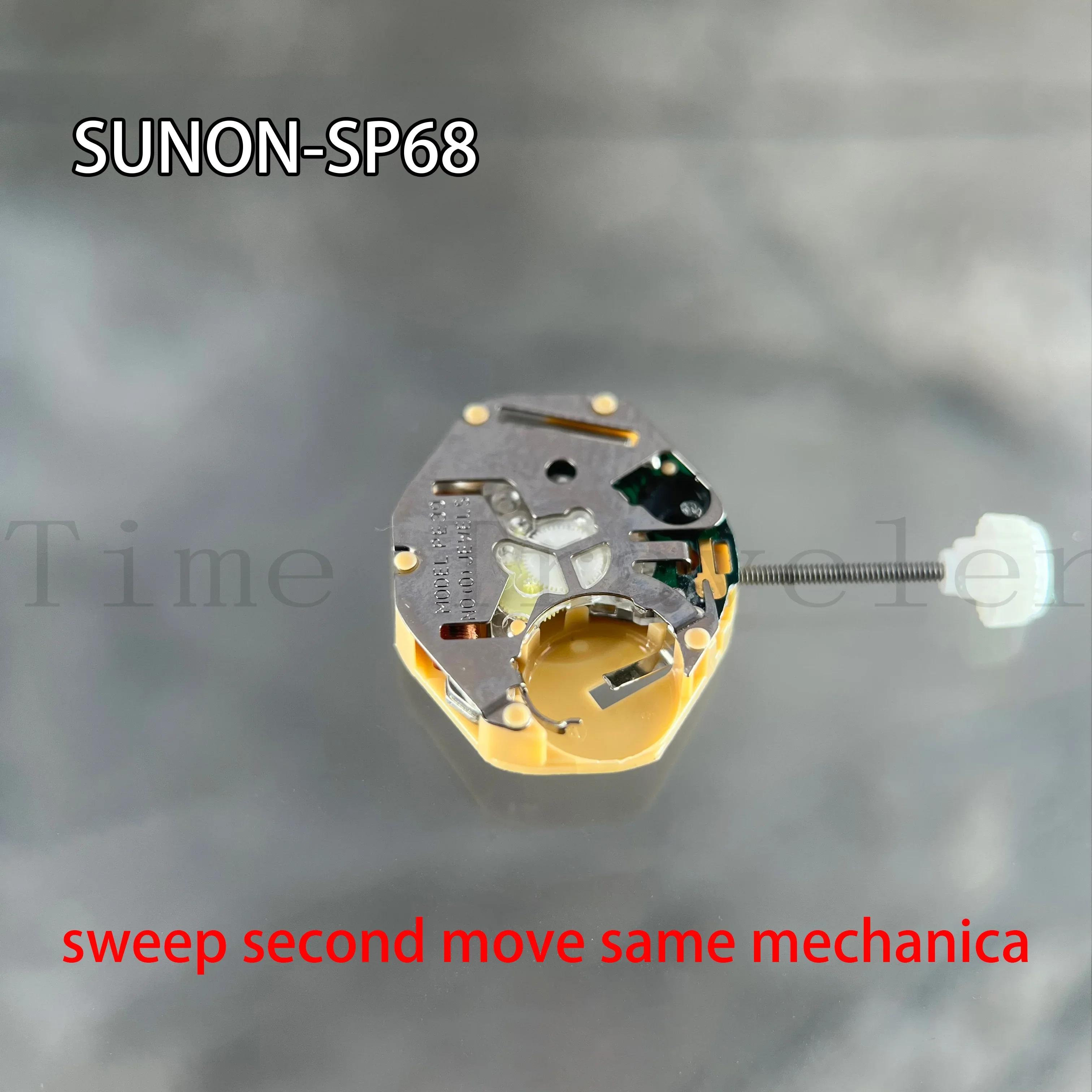 Китайский кварцевый механизм SP68 sunon механический с тремя стрелками