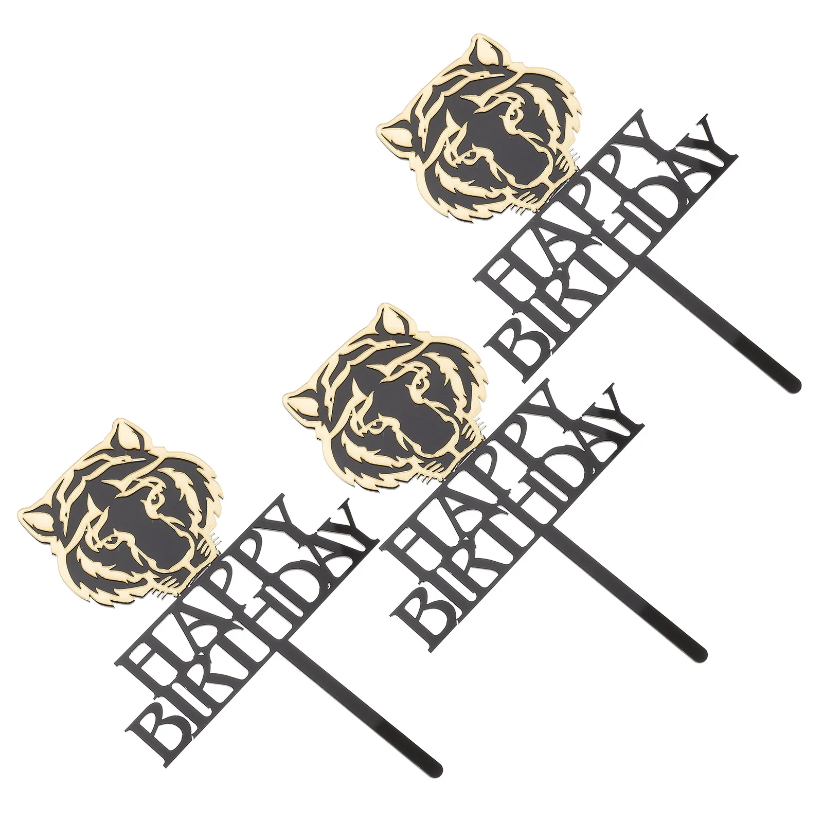 

3 шт., медиаторы для торта на день рождения