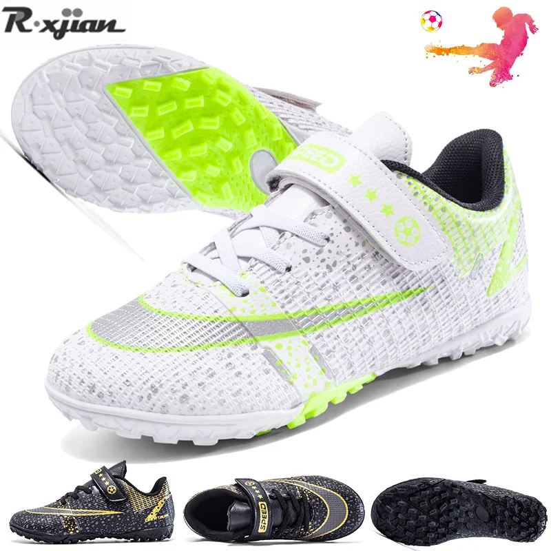 

Children Soccer Shoes Boys Girls Non-slip Students Splint Training Football Shoe Kids Artificial Turf Tf/ag Trainers Sneakers