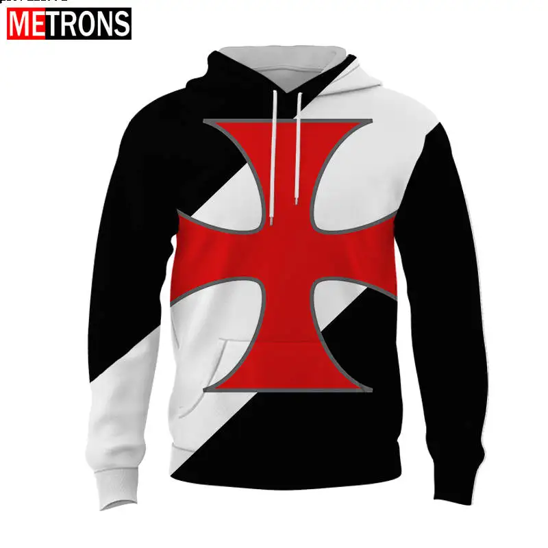 

New Spring and Autumn Boston Men's Casual 3D Printing Hoodie Graffiti Letter Stripe Skull Terrible Red Black Fashion Hoodie