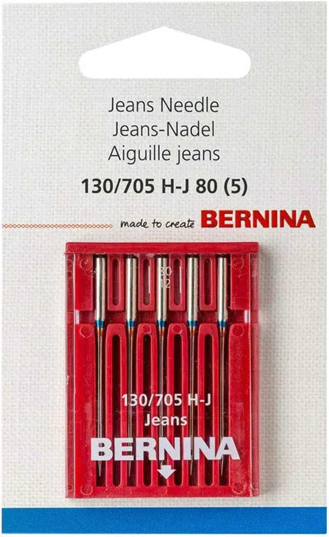 Bernina Sewing Machine Needles Universal Needle Jersey/Embroidery Needle Jeans Needle 130 705 H