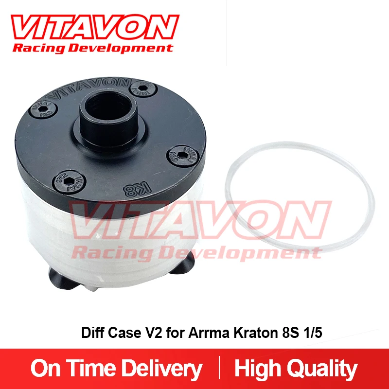 

Vitavon Kraton 8S CNC Alu7075 Diff Case V2 for Arrma Kraton 8S 1/5