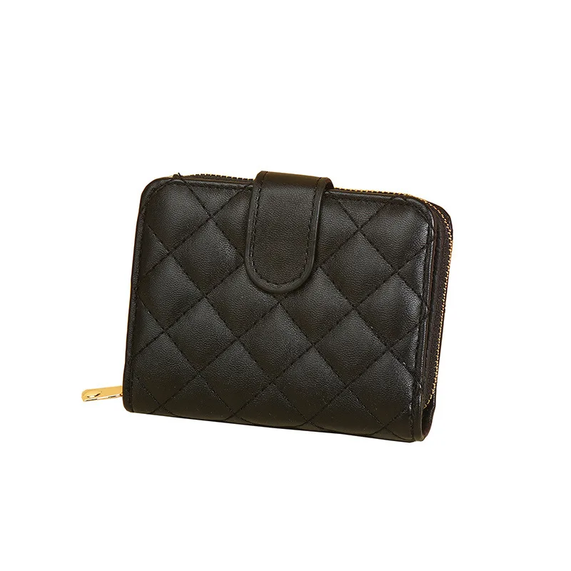 Women's Leather Wallet For Credit Card Holder Female Coin Purse Fashion Clutch Bag Zipper Small Cartera Mujer Ladies Newest