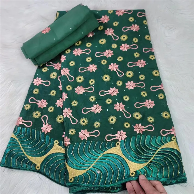 

Швейцарская кружевная ткань 3 в 1, 2022 Дубай, тяжелая вышивка бисером, африканские кружевные ткани 100% хлопковое кружево «швейцарская вуаль» в ...