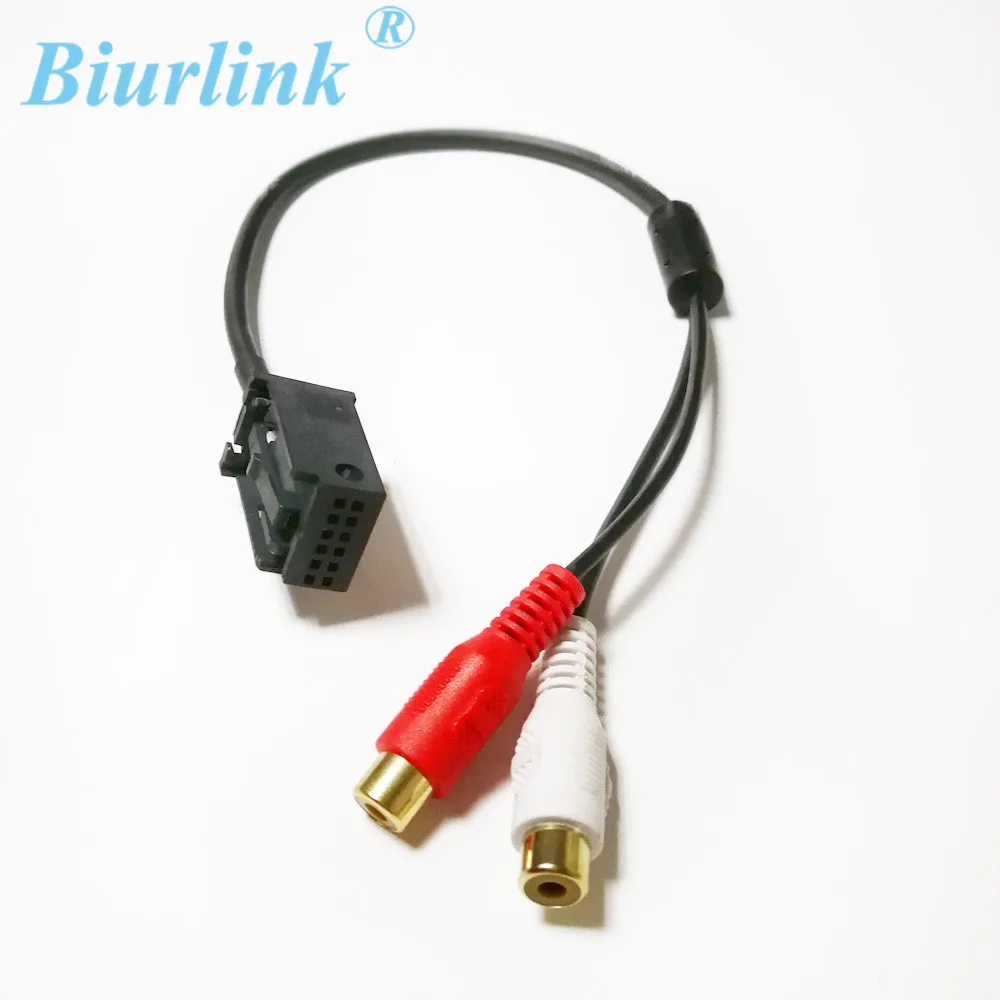 

Biurlink автомобильный радиоприемник вспомогательный свинцовый медиа RCA кабель адаптер для Opel CD30 MP3 CDC40 CD70 NAVI DVD90 NAVI