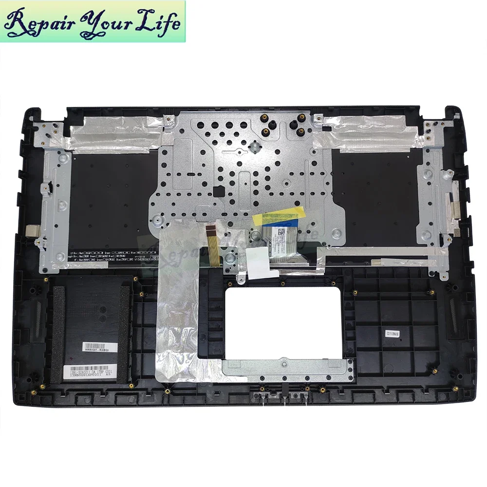 Фото Верхний чехол для клавиатуры с упором для рук для Asus ROG Strix GL702VI-1A, британский хорватский корейский RGB с подсветкой 13NB0G91AP0211 90NB0G91 №5