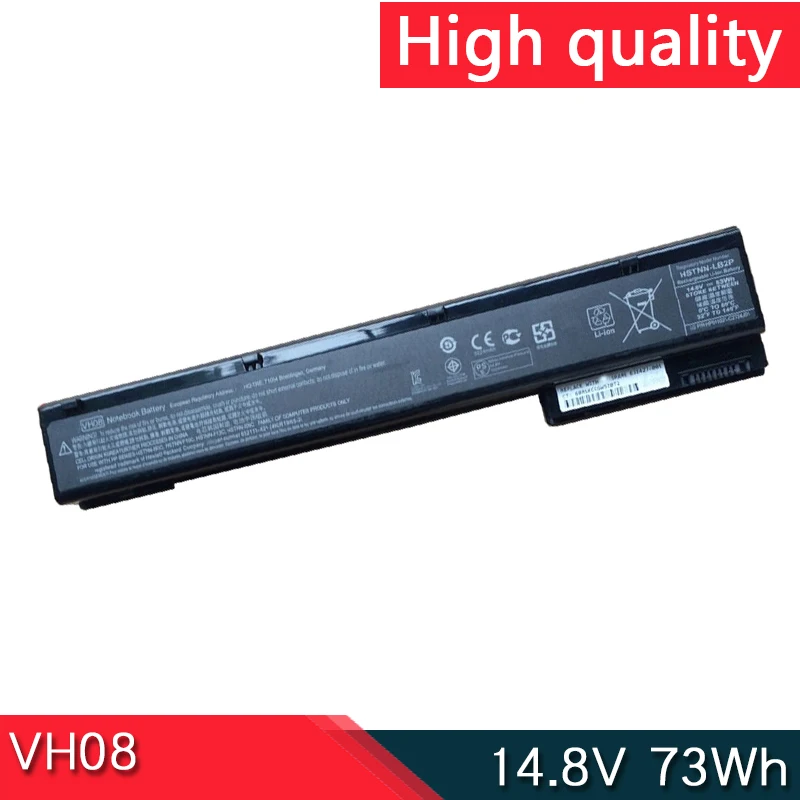 НОВЫЙ аккумулятор VH08 VH08XL 14 8 В 73 Втч для HP EliteBook 8560w 8570w 8760w 8770w HSTNN-IB2P LB2P F10C I93C QK641AA 632113