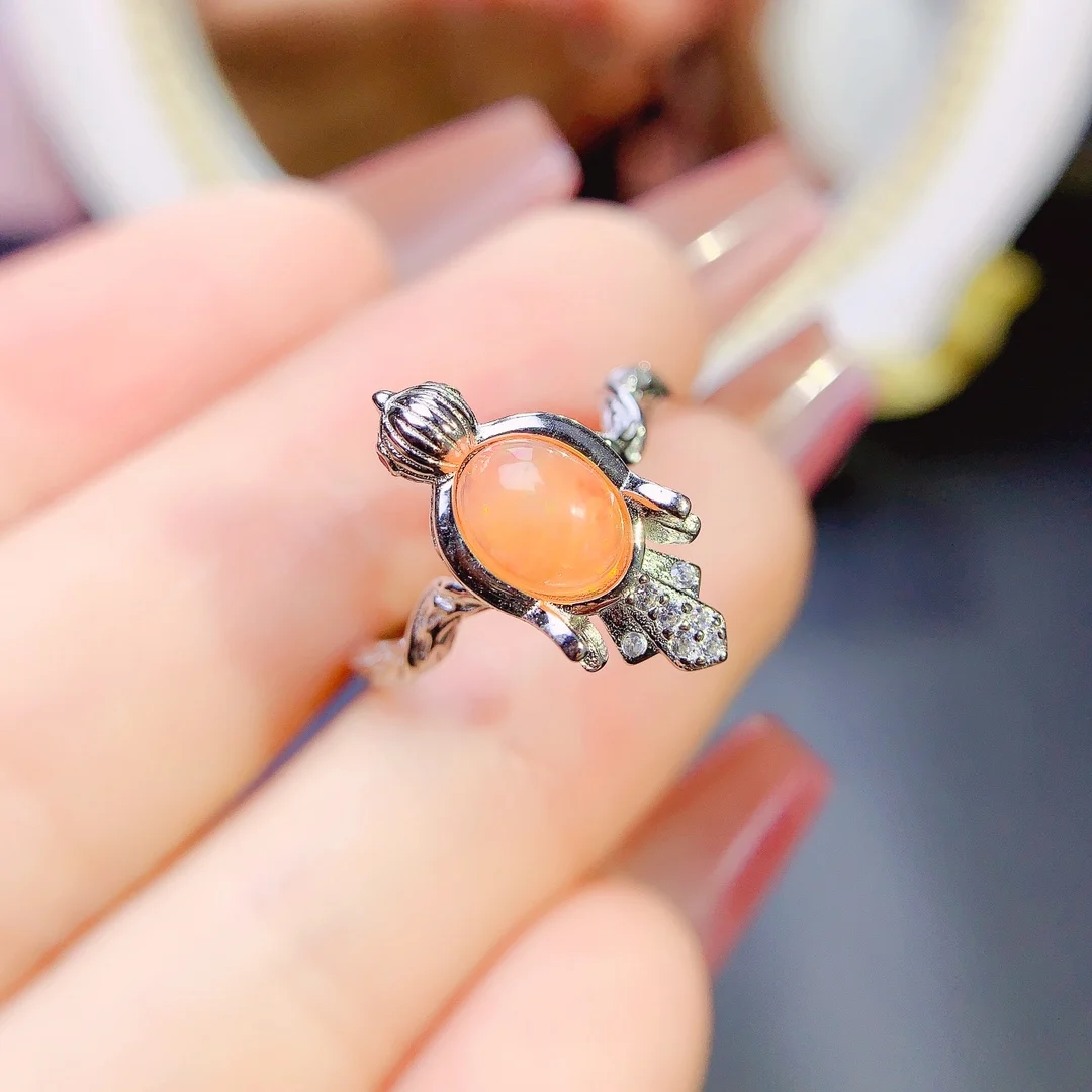 

Женское кольцо из серебра 925 пробы с сапфиром/топазом/Рубином/опалом/изумрудом