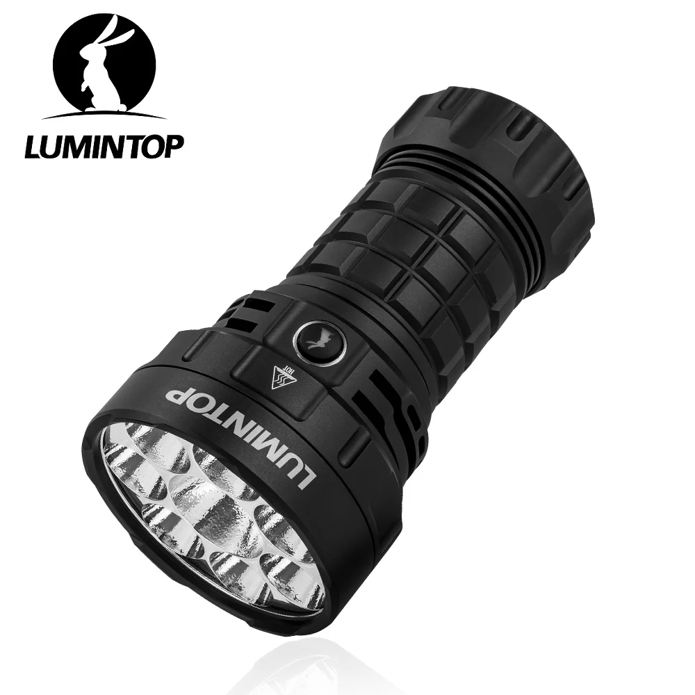 58000 Lumens Type-C Rechargeable Flashlight High Powerful Outdoor Lighting Discharge Power Bank LED Torch Self Defense Tiger