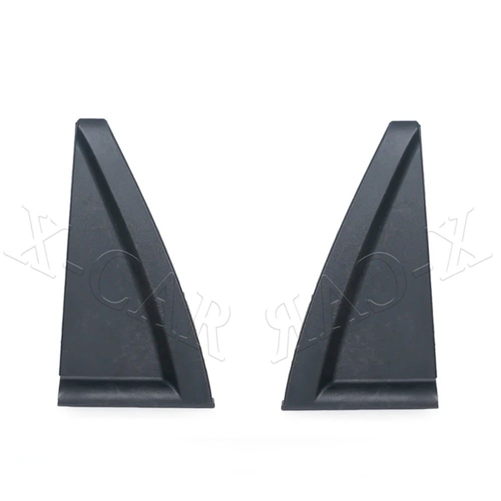 Задняя левая и правая черная дверная наружная формовка треугольника Delta для Kia Sportage 2005 2006 2007 2008 2009 2010 838301F001 838401F001 и т. д.