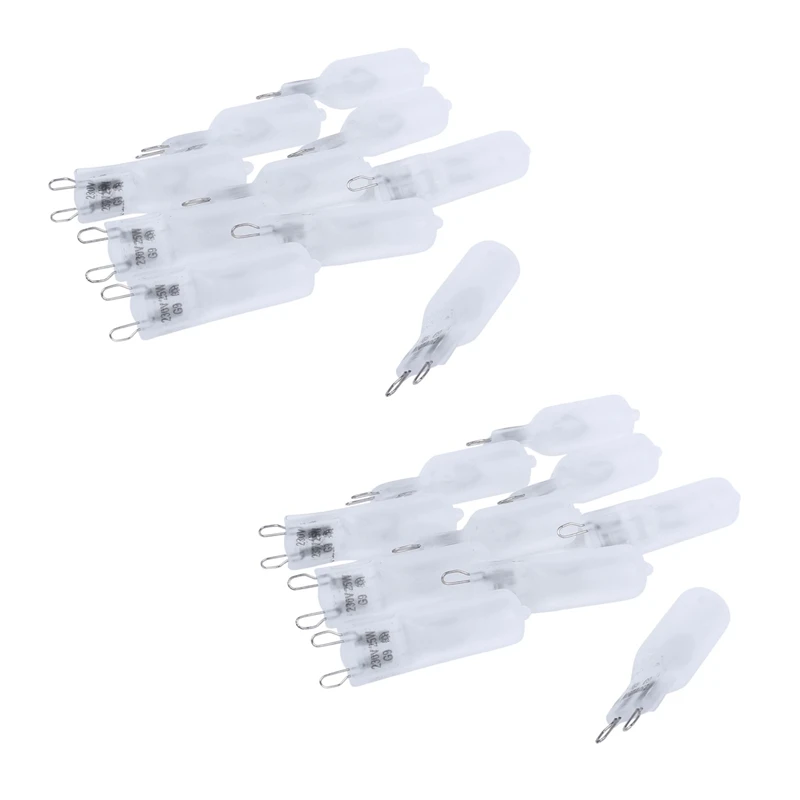 

Галогенная лампа с цоколем G9, 25 Вт, теплый белый свет, 20 шт.