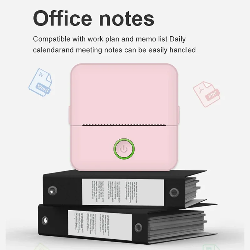 Портативный HD-принтер наклейка этикетка Bluetooth карманные мини-термопринтеры с