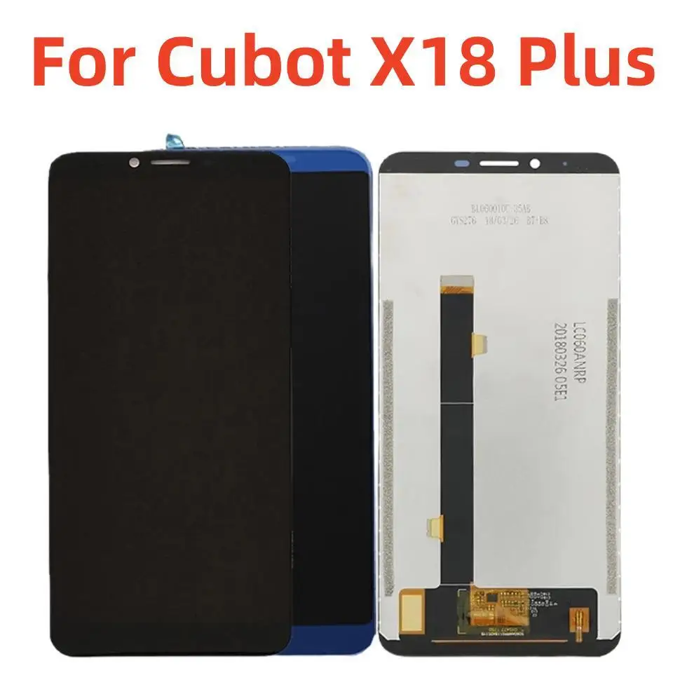 ЖК-дисплей 5,99 дюйма для Cubot X18 Plus + дигитайзер сенсорного экрана для  Cubot X18 Plus 100% протестированная работа ЖК-панель Замена + бесплатный  инструмент | AliExpress
