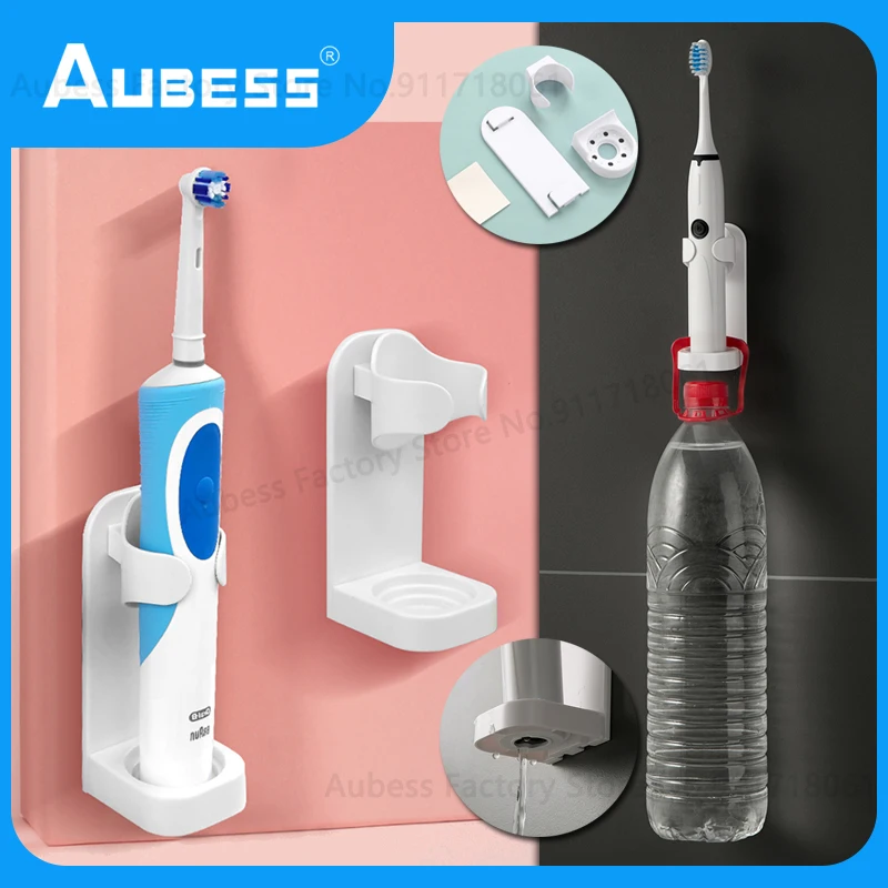 

Universal Electric Toothbrush Holder Traceless Stand Rack For Toothbrushes Shelf Home Organizer Bathroom Accessories Supplies