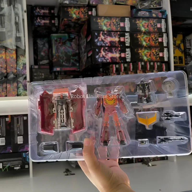 MFT трансформер Ms-19D Ms19D прозрачная версия Rodimus Prime 12 см маленькая экшн-фигурка