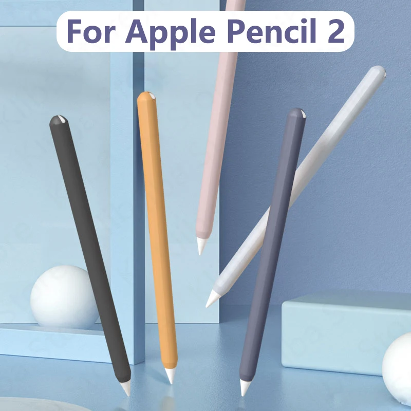2 Case 2 Pack Ultra Thin Case Silicone Skin Cover Protective Cover Ipad Pencil Case