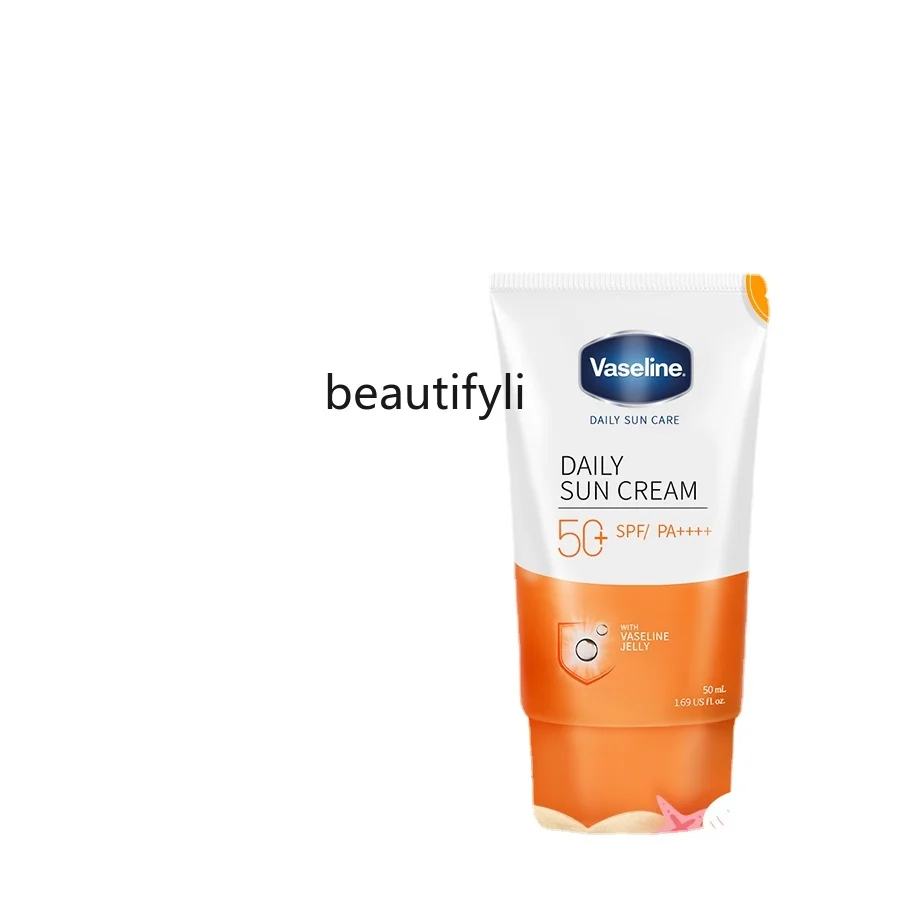 

zqPetroleum Jelly Refreshing Skin Care Sunscreen for Women and Men Facial Special Sun Protection UV Protection Isolation 50ml