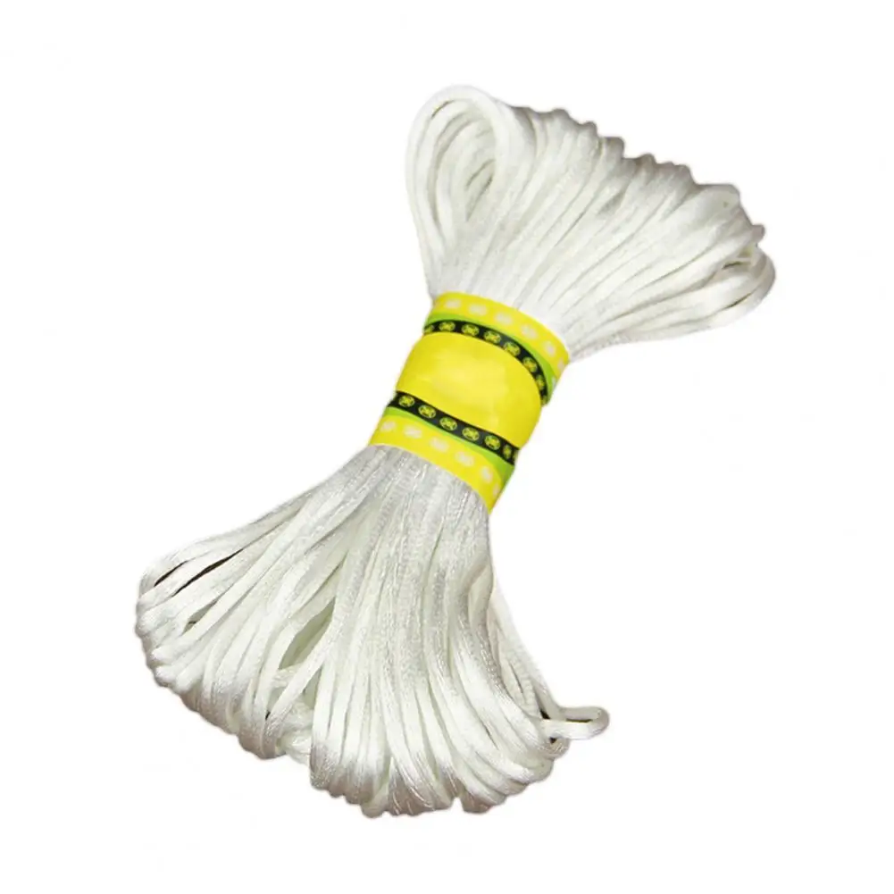 

Beading Cord Satin Decor Colorfast DIY Nylon Braided Rope Braided Cord for Jewelry