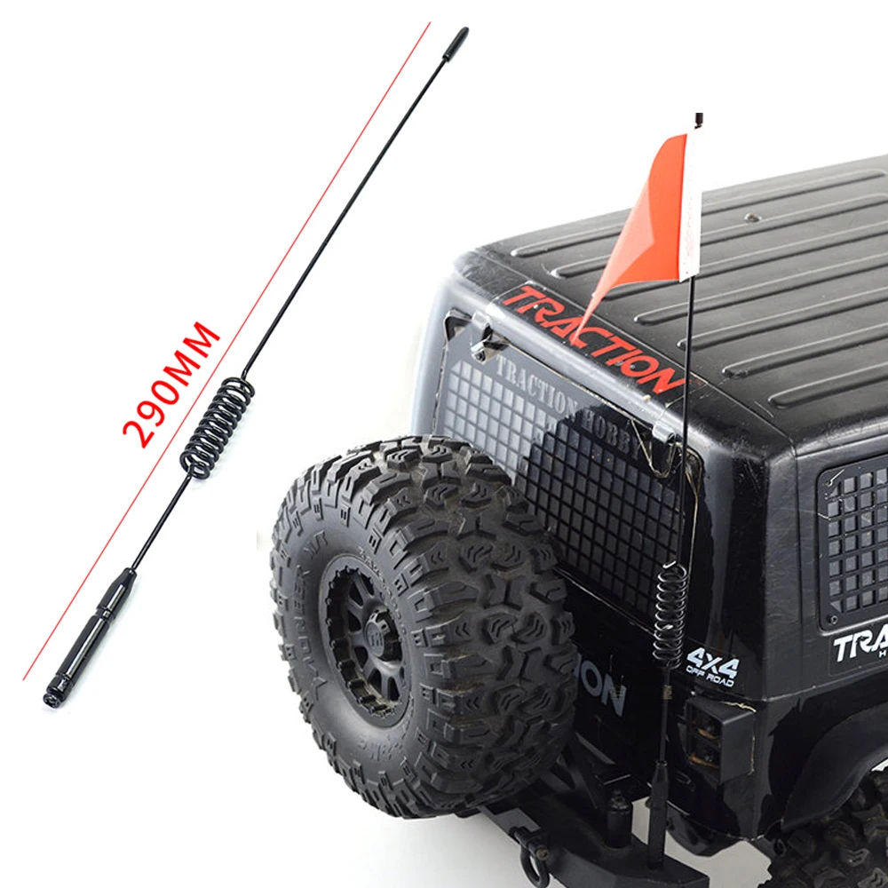 

TRAXXAS 1/10 TRX4 TRX-4 Bronco TRX6 D90 D110 Axial SCX10 II rc4wd Tamiya CC01 RC Crawler Car Metal 190/290mm Decorative Antenna