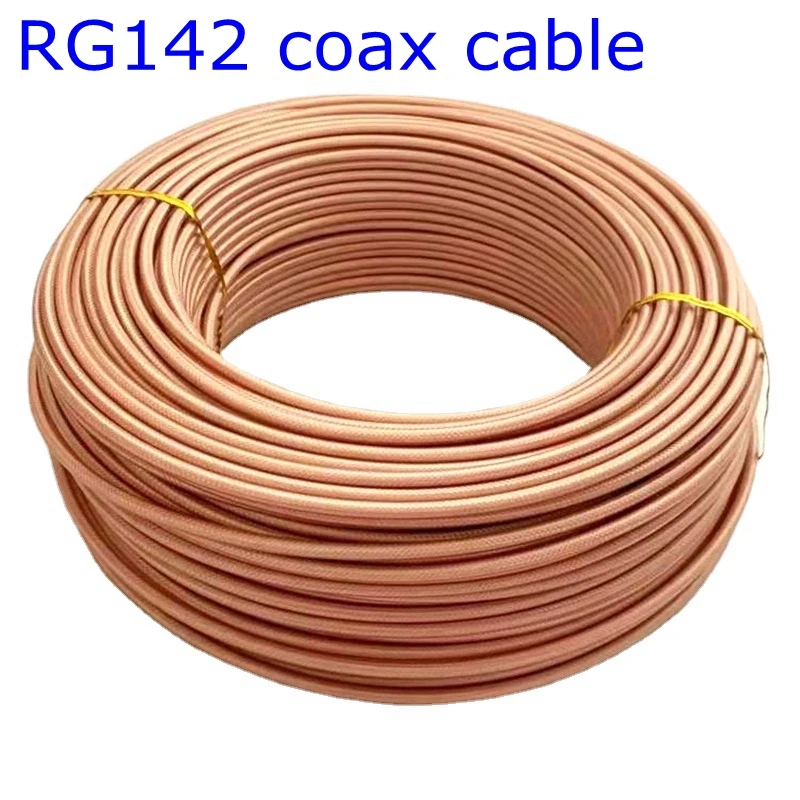 Duplo Blindado rf Cabo Coaxial Adaptador Conector Cabo Coaxial Rg142 50 Ohm de Alta Qualidade Rg142 Rg142 Sff503