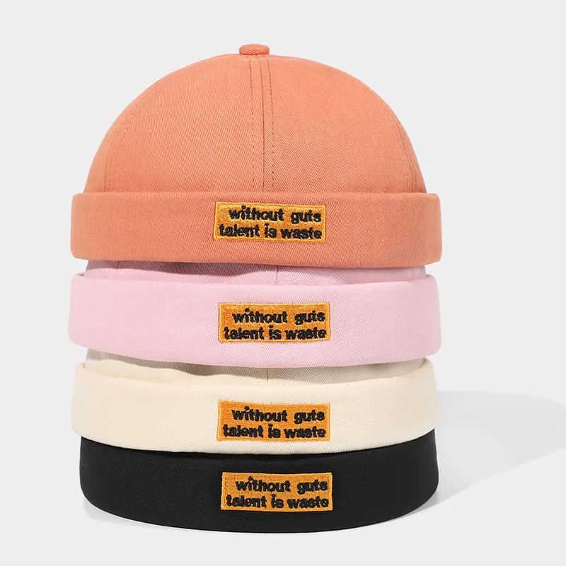

Free Shipping Women's Landowners' Hat Youth Literature Pumpkin Hats Men's Harajuku Vintage Street Personality Women's Guapi Cap