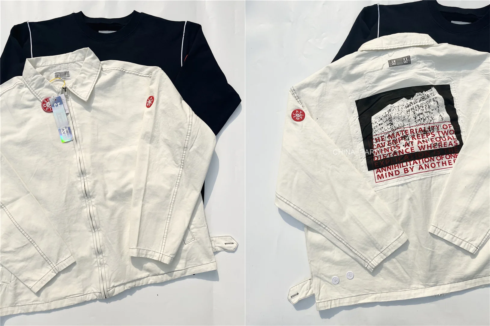 

Luxury Brand high quality 2023fw CAVEMPT CE Vintage Versatile Denim Shirt Jacket Men Women Top Quality Cav Empt Coats Outerwear