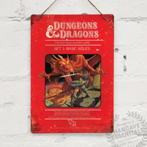 Базовые правила D &amp винтажная металлическая настенная вывеска ретро паб бар