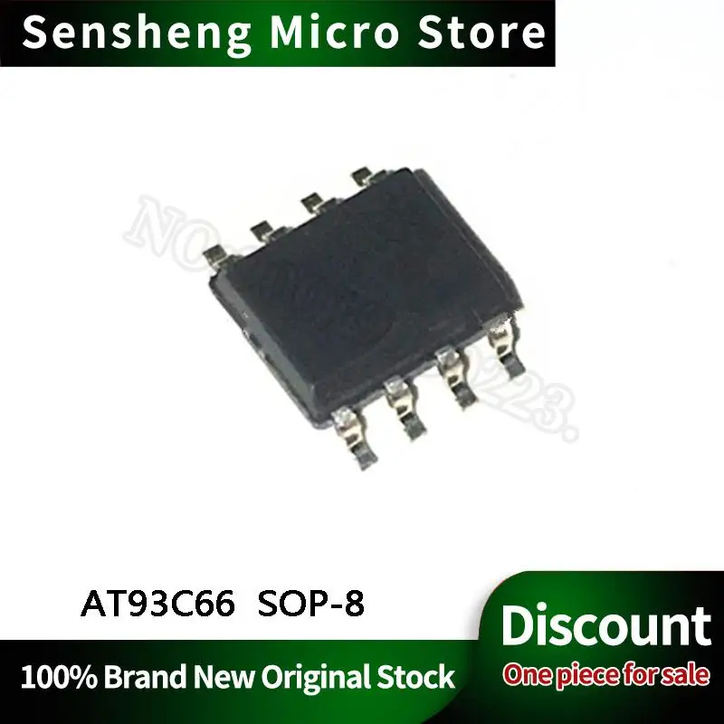 10 шт./партия, микросхема AT93C66 93C66 AT93C66B SSHM T screen 66BM 66BM Y SMD SOP8