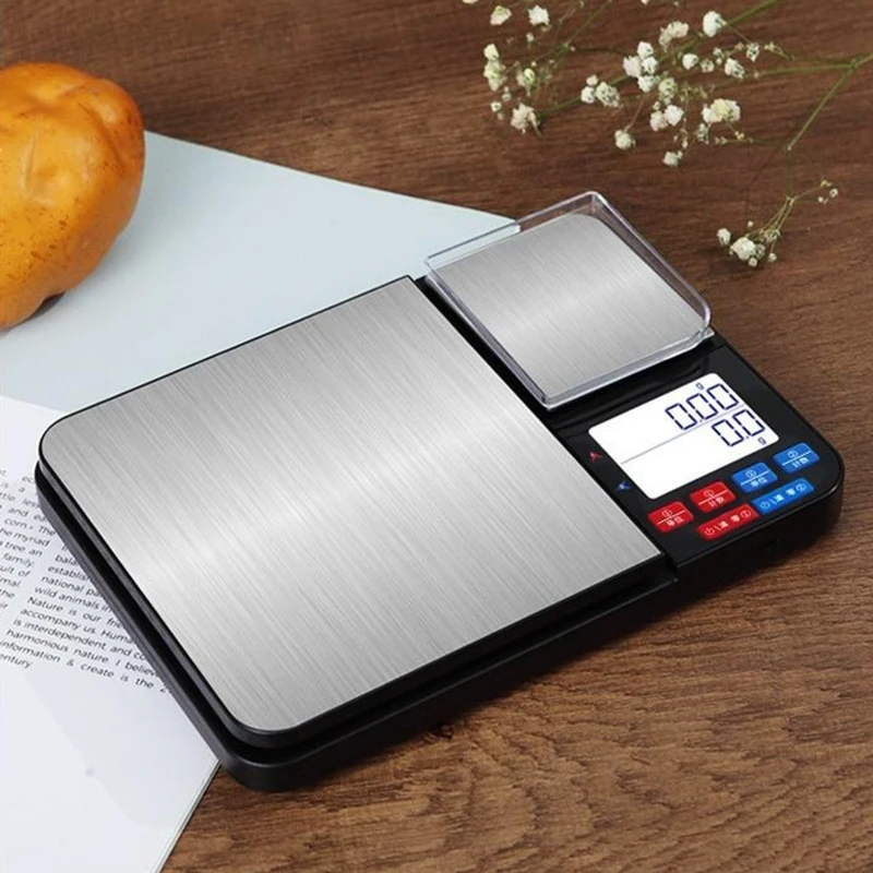 

for Smart weigh Culinary Kitchen Scale Digital Food Scale with Dual Weight Platforms