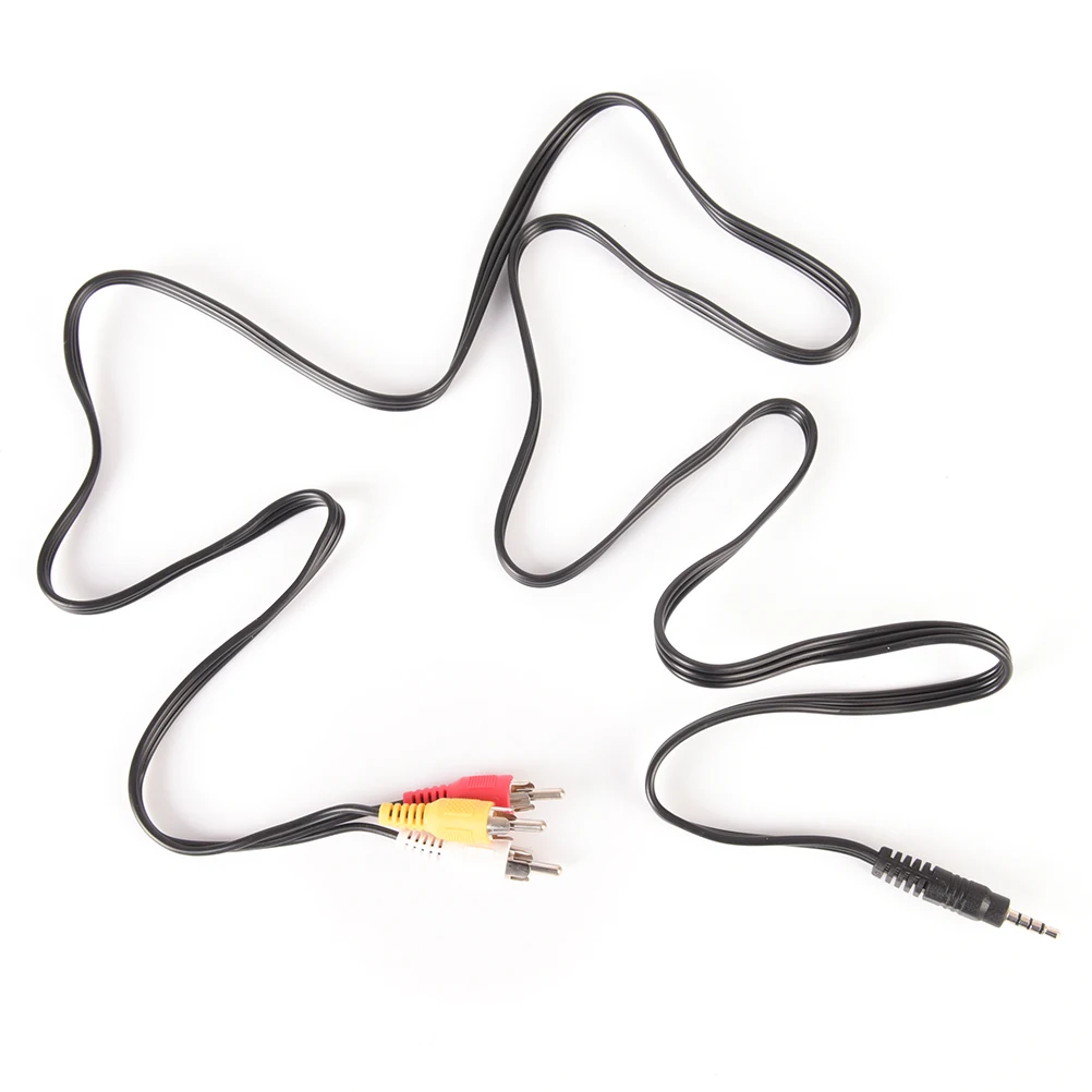 

1,5 м 3,5 мм разъем штекер к 3 RCA адаптер стандарта 3,5 к RCA Штекер Аудио Видео AV кабель провод шнур