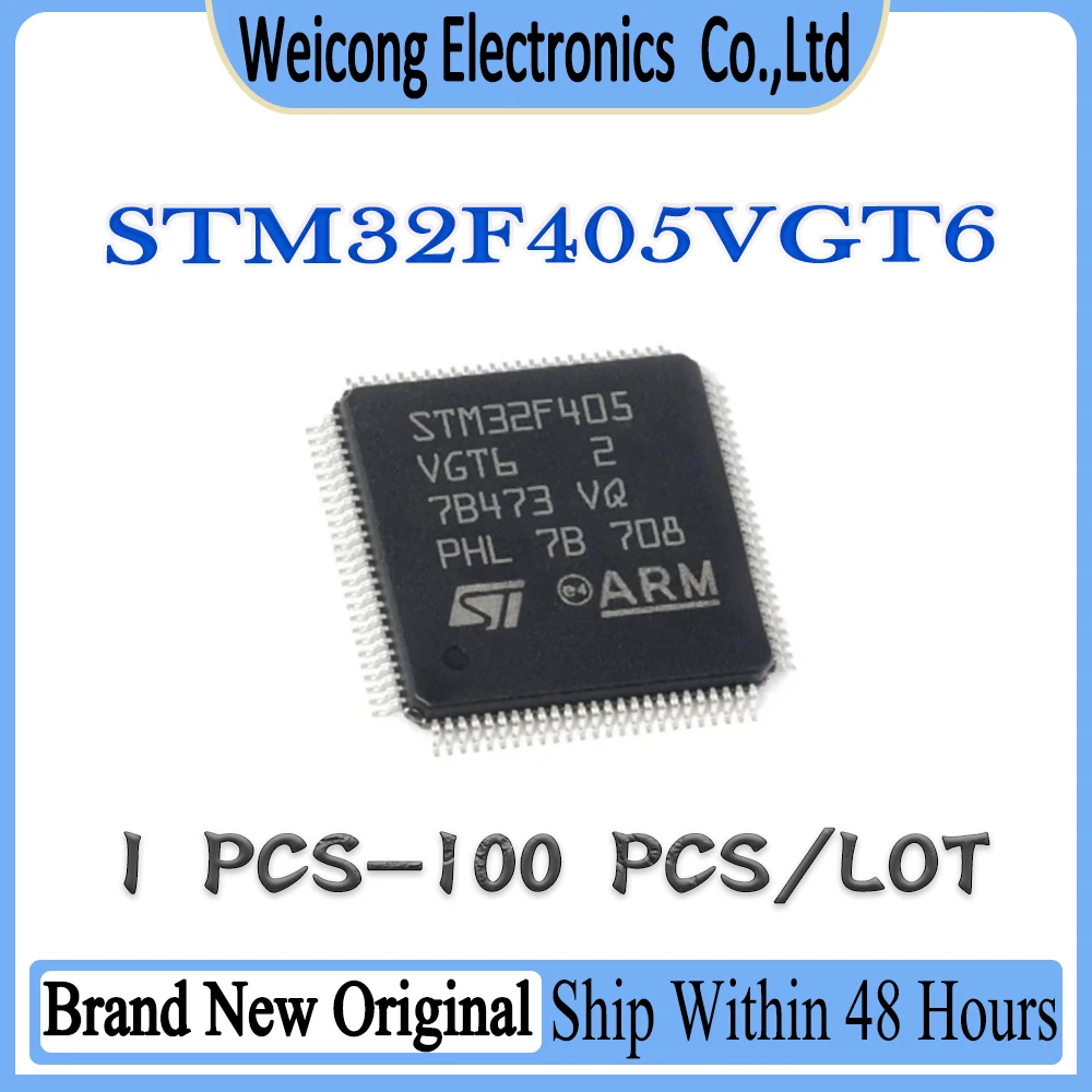 

STM32F405VGT6 STM32F405VGT STM32F405VG STM32F405V STM32F405 STM32F40 STM32F4 STM32F STM32 STM3 STM ST IC MCU Chip LQFP-100