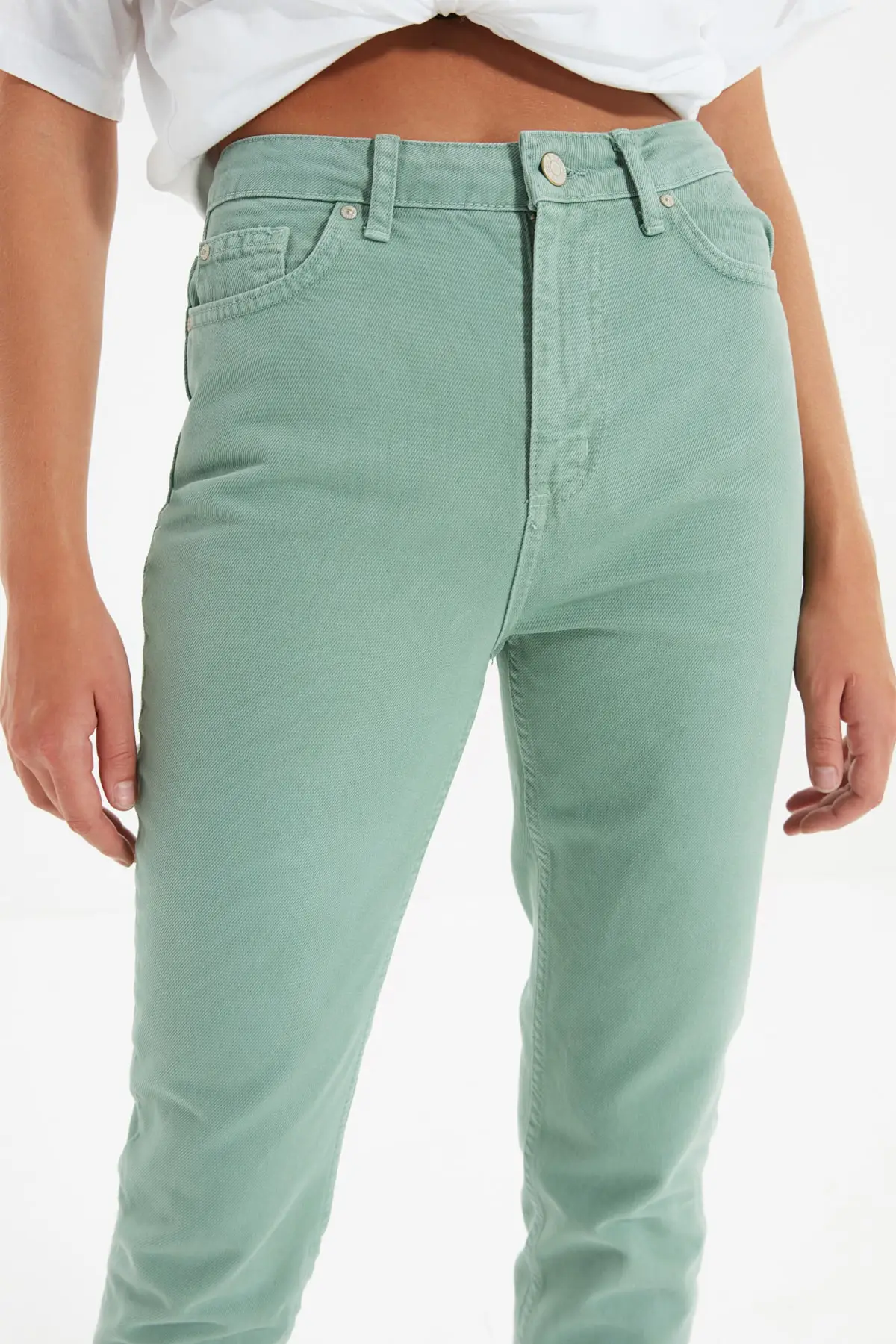 Джинсы с высоким берцем для мамы TWOAW22JE0481 |