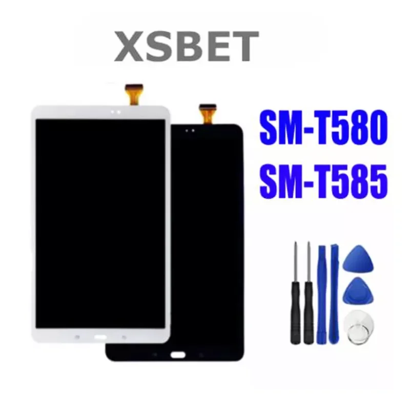 

1pcs TouchScreen For Samsung Galaxy Tab A 10.1 SM-T585 T580 Touch Screen sensor LCD Display Front Glass Replacement parts