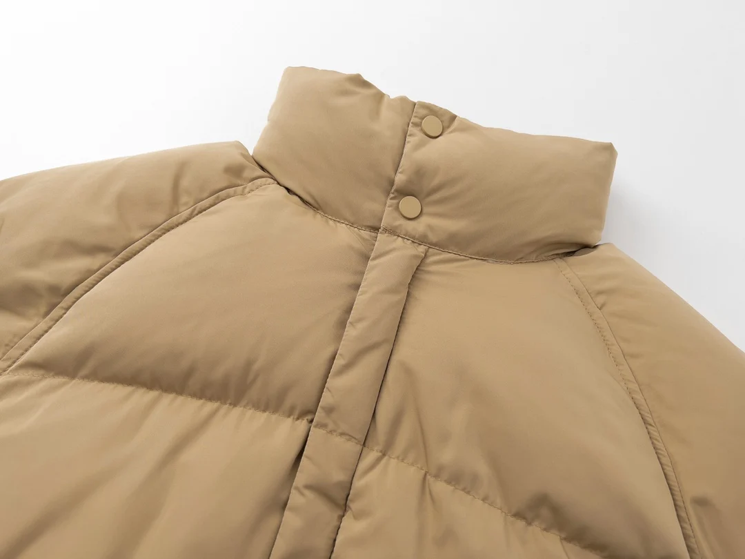 Luxury Brand Winter 2022 Fashion New Style Thickened Warm Keeping Simple Student Casual Loose Couple Coat