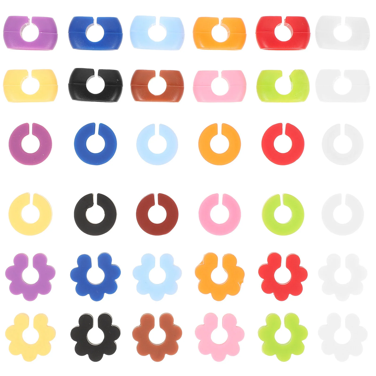 

36 Pcs Decorations Silicone Charms Glass Party Marker Delicate Decorative Cup Accessories Convenient Markers