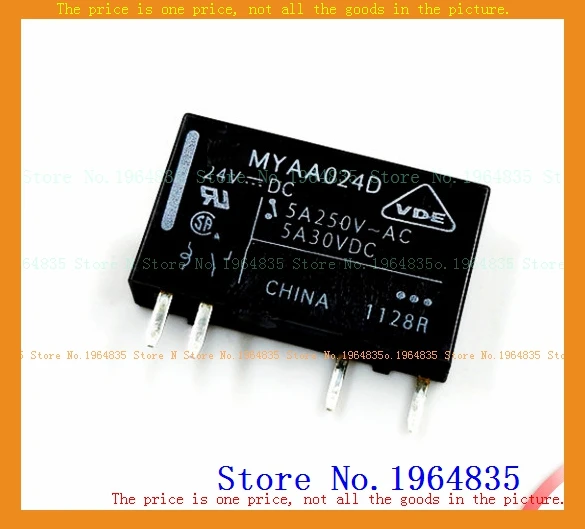 MYAA024D 24VDC 24V DIP-4 5A DC24V MYAA024E