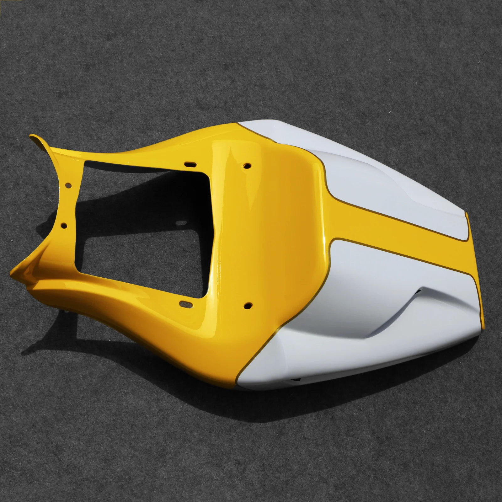 

Fit for 1994 - 2002 Ducati 916 748 996 998 Motorcycle Rear Fairing Tail Seat Cowl Bodywork Yellow White 1995 1996 1997 1998