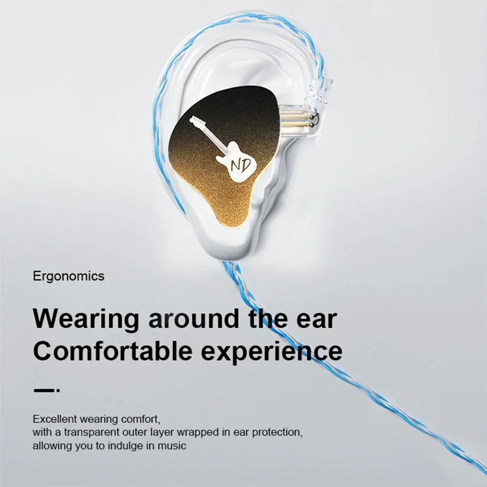 ND D2 шестнадцатижильные наушники посеребренные 3 5 лихорадка класса 2