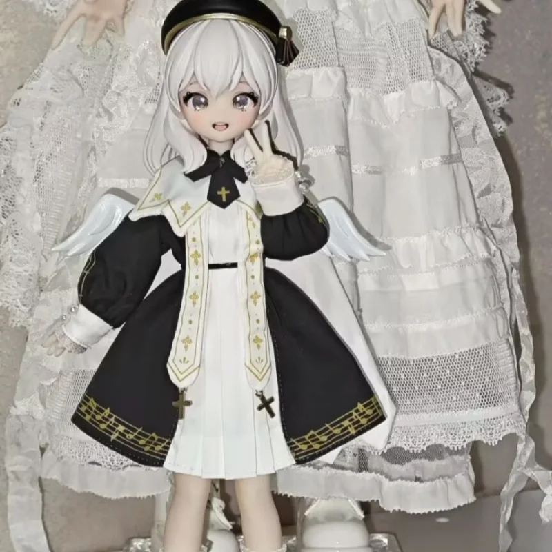 Фото Подлинная световая и кошмарная слепая коробка Bjd, милая кукла Kawaii, экшн-фигурка, декор для рабочего стола, милые игрушки, подарок для девочки №5