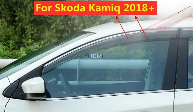 4 шт. защитный козырек для Skoda Kamiq 2018-2021
