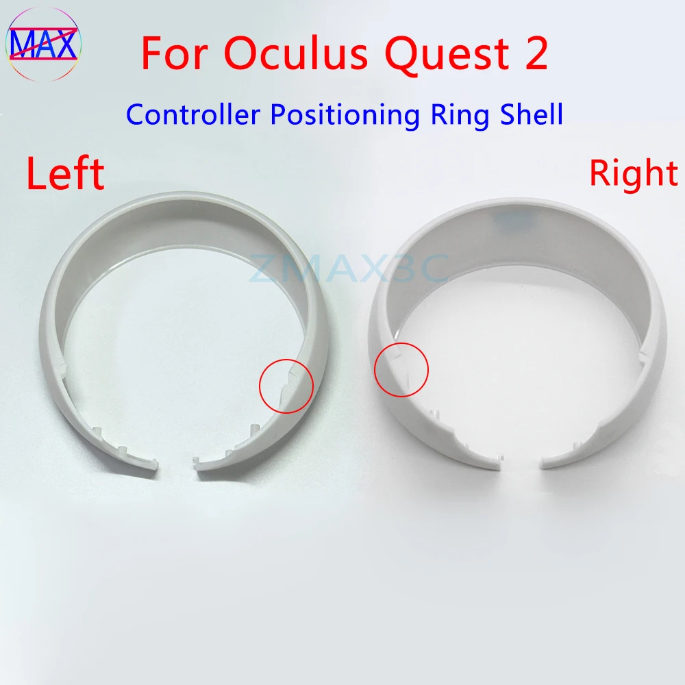 

Original Controller Locating Ring Shell For Oculus Quest 2 VR Left Right Headset Handle Ring Cover Case For Meta Quest 2 Gamepad