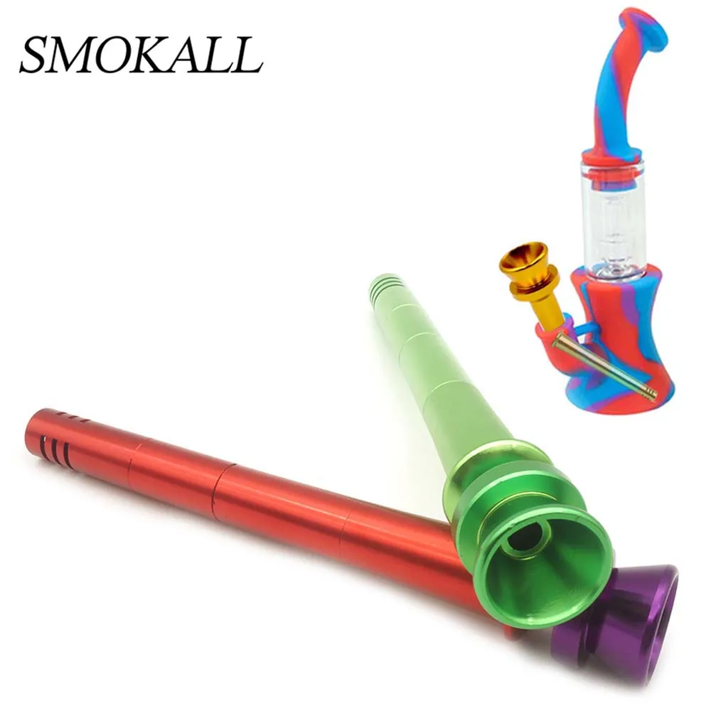 

10Pcs Adjustable Metal Tube Adapter Hookah Bowls Smoking Pipe Accessories For Glass Water Bottle High Temperature Resistance