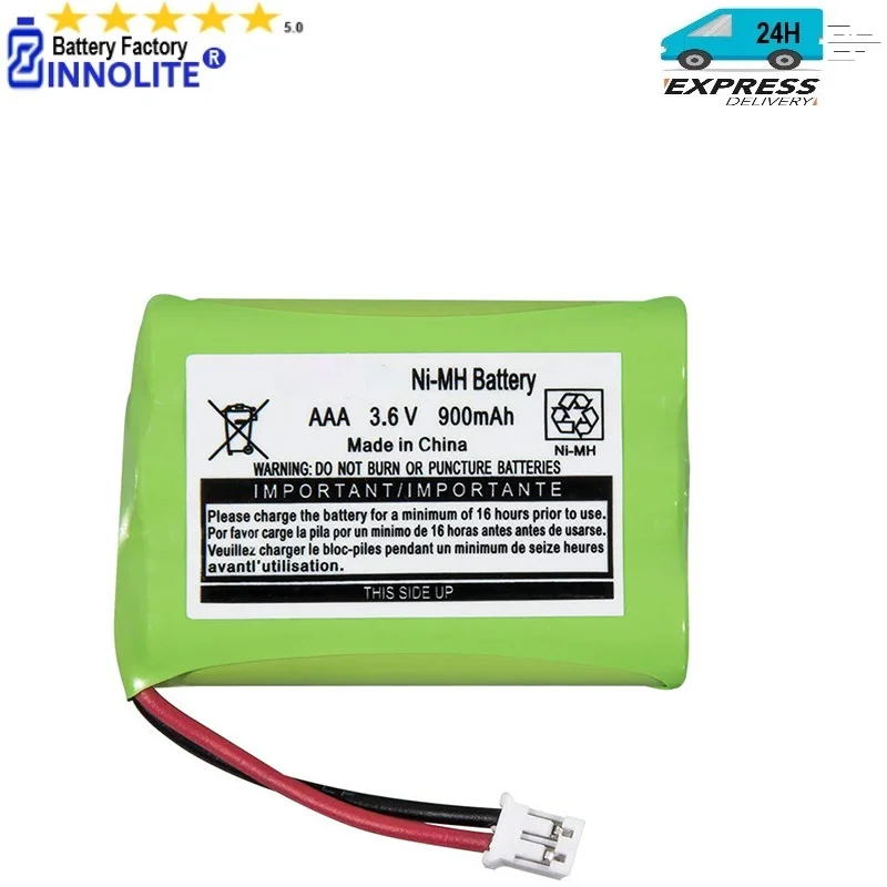 

3.6V 900mAh Ni-MH Replacement Battery for Motorola Baby Monitor MBP33 MBP33S MBP33PU MBP35 MBP36 MBP36S MBP36PU MBP41 MBP43