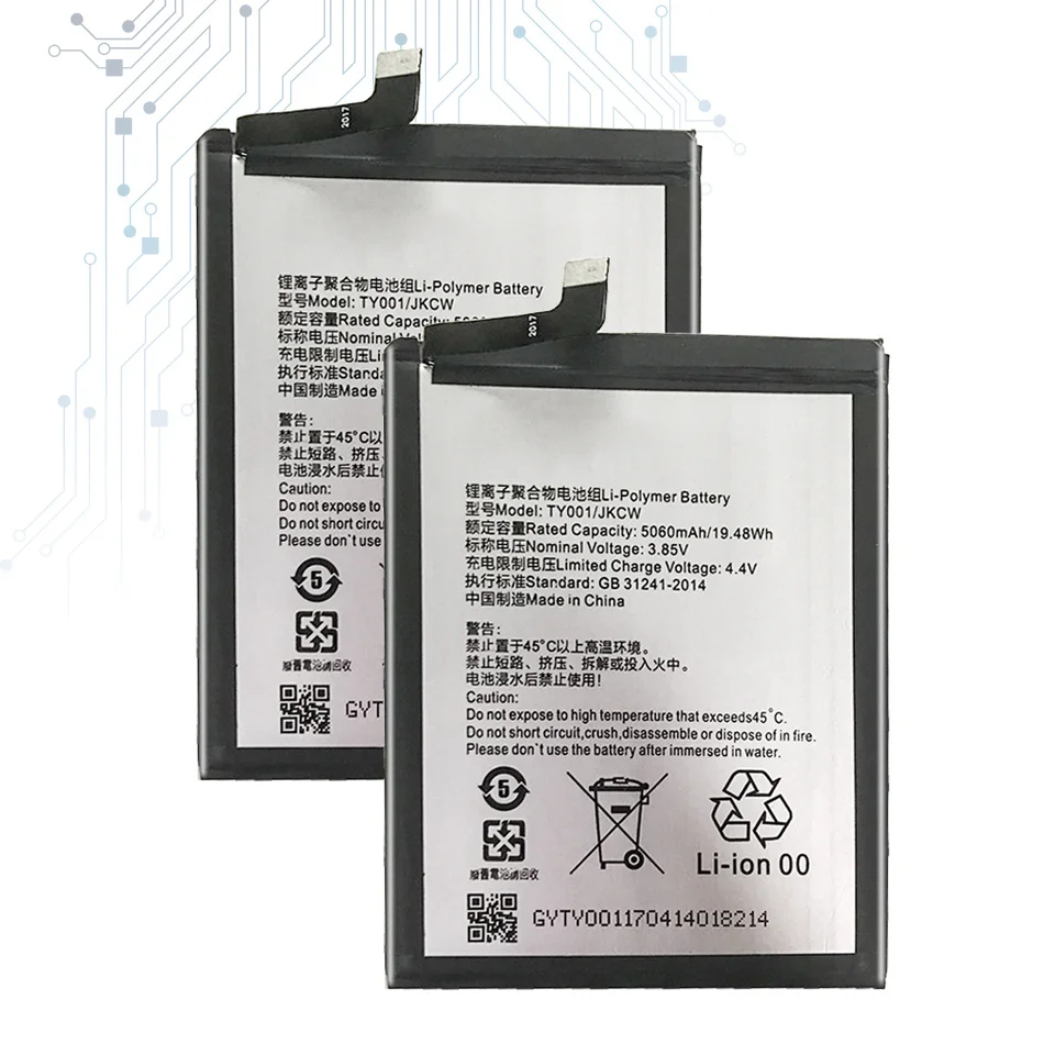 

F9 Replacement Battery For Yu Fly F 9 TY001/JKCW 5060mAh