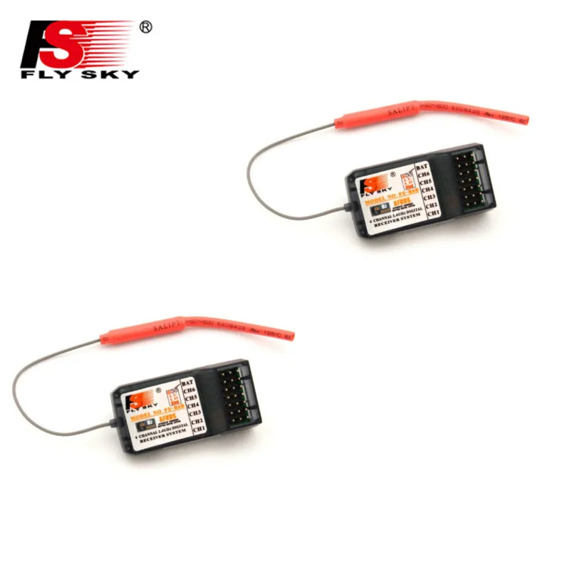 Мини-приемник FLYSKY FS-R6B 2 4G 6CH AFHDS для I6 GT2E GT3C TH9X радиопередатчик радиоуправляемого