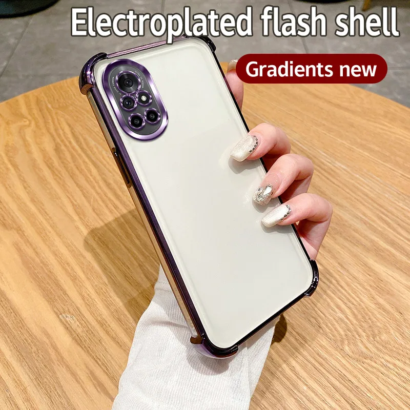 Для Huawei Nova 8 Pro 5G чехол для Nova8Pro BRQ-AN00 телефона с четырьмя углами подушки