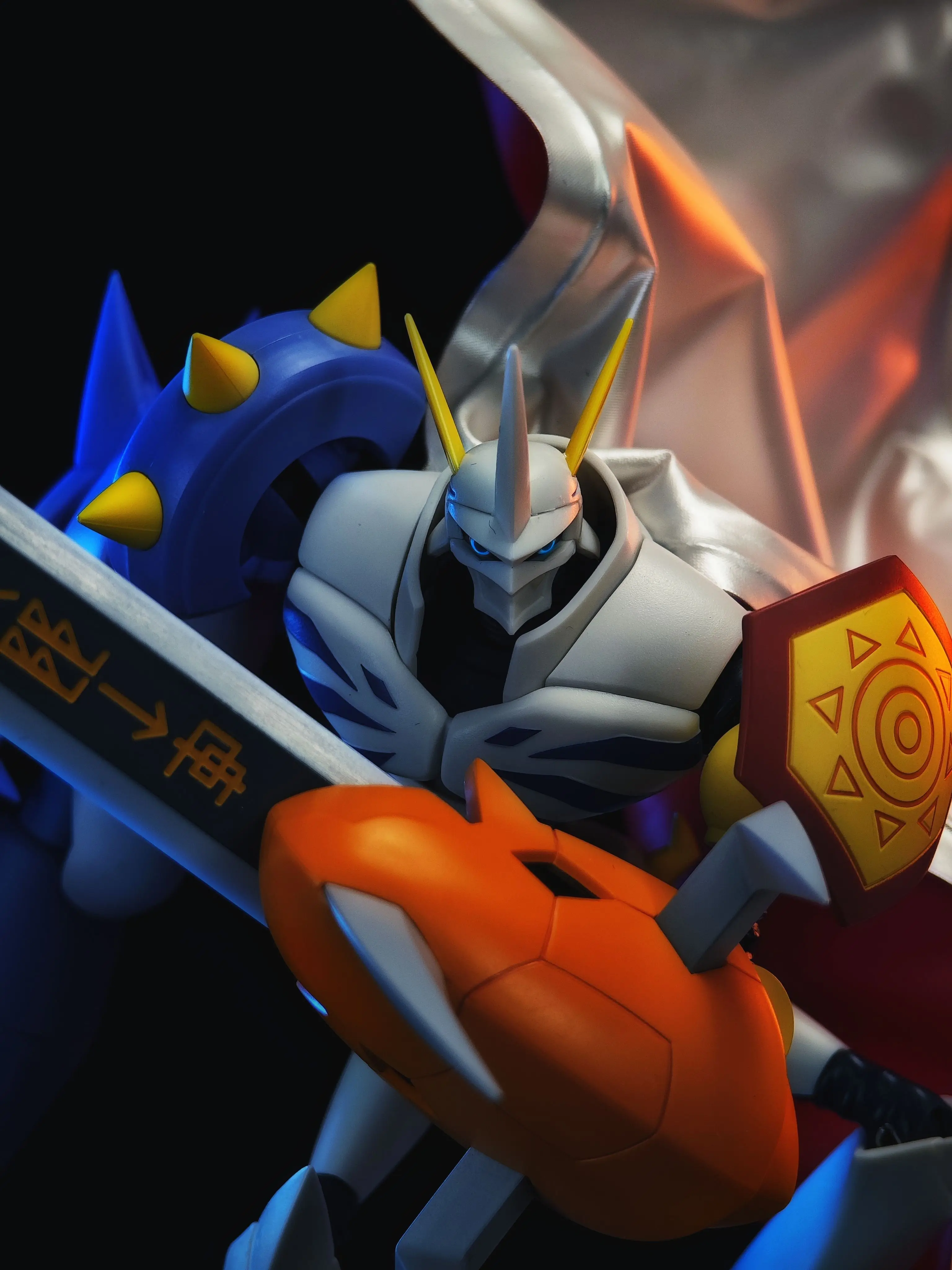 Фото Digimon Adventure Handmade 1/12 масштаб Omegamon японское аниме аксессуары для одежды плащ для 6 дюймов экшн-фигурки игрушки №4