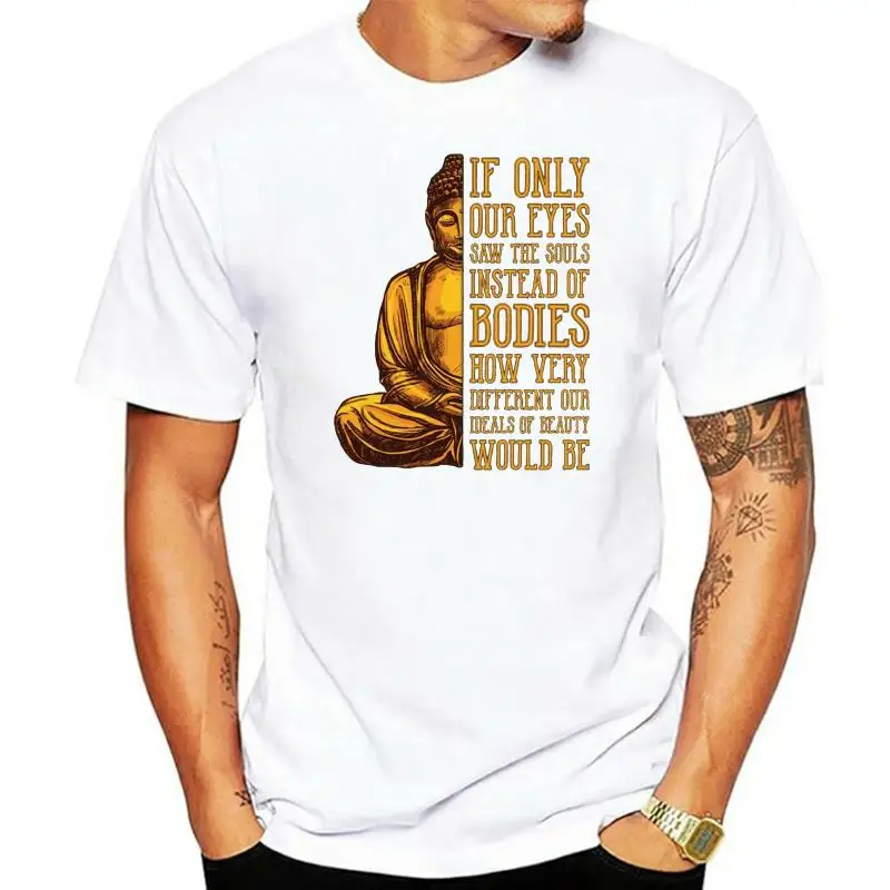 

If Only Our Eyes Saw The Souls Yogatraining Namaste Short Sleeve Tee Cool T-shirts Designs Best Selling Men